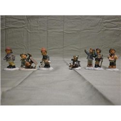 2 - 3 Piece Sets Of Hawthorne Village Figurines