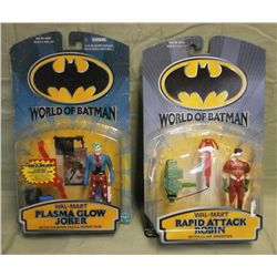 2 MOP World Of Batman Action Figurines - Hasbro