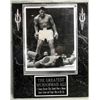Image 1 : "The Greatest" Muhammad Ali Boxing Photo On Plaque