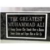 Image 3 : "The Greatest" Muhammad Ali Boxing Photo On Plaque
