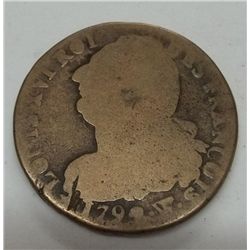 1792 France Louis XVI 2 Sol French Revolution Coin