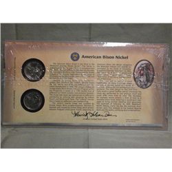 2005 P & D Uncirculated Bison Nickels - Mint Pack