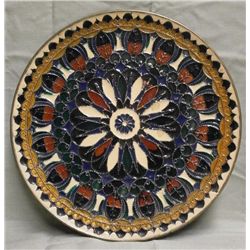Cloisonne Decorative Plate 8" Diameter