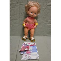 Mattel Baby Skates Skating Doll Toy