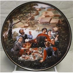 "A Celebration Of Friendship" Russian Plate