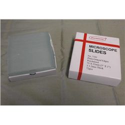 72 Count Box Premiere #7101 Microscope Slides