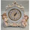 Image 1 : Lanshire Ceramic Clock With Cherubs