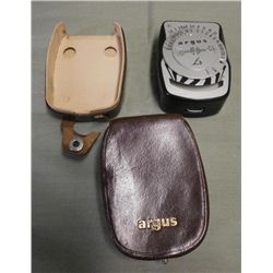 Argus L3 Light Exposure Meter w/Leather Case