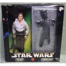 NIOB Han Solo As Prisoner & Carbonite Block