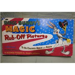 Bugs Bunny Magic Rub-Off Pictures - 1955