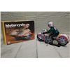 Image 1 : Wind-Up Toy Motorcycle w/Rider