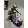 Image 3 : Wind-Up Toy Motorcycle w/Rider