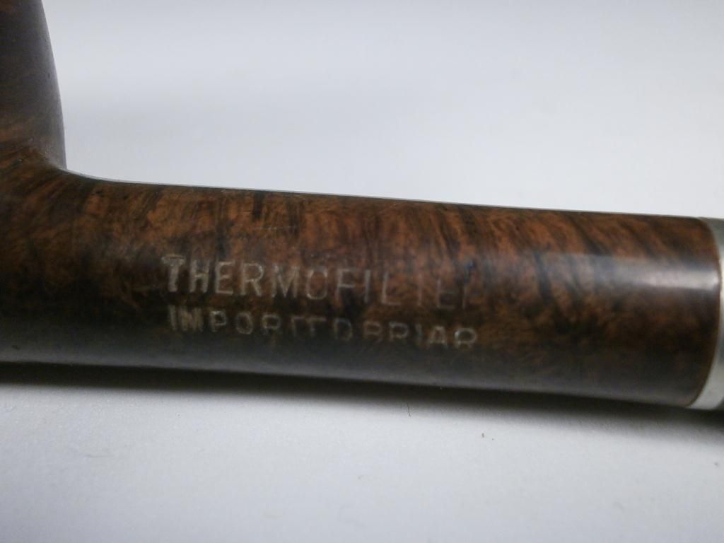 "Thermofilter" Short Stemmed Briar Tobacco Pipe