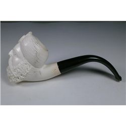 Unsmoked Turbaned Man Meerschaum Pipe