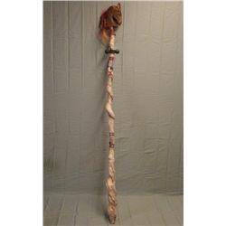 Native American Style Walking Stick - 60"