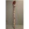 Image 1 : Native American Style Walking Stick - 60"