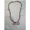 Image 3 : Sterling Silver Dragonfly, Pearl & Shell Necklace