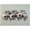 Image 3 : Triple Bronco Riders Large Western Pin