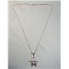 Image 3 : Xena WP Sterling Silver Pendant & Chain