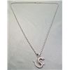 Image 2 : Sterling Silver Dragon Pendant & Long Chain