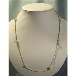 Crown Trifari Rhinestone Fashion Necklace