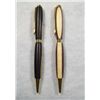 Image 1 : 2 Hand Crafted Refillable Wood Body Pens