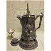 Image 2 : Antique Pitcher w/Pouring Cradle & Base