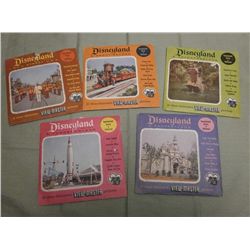 5 Sets 1956 Disneyland Park Viewmaster Pics