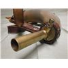 Image 4 : Reloading Powderhorn - Polished w/Leather & Brass