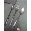 Image 8 : Assorted Vintage Silver Plate & Nickel Flatware