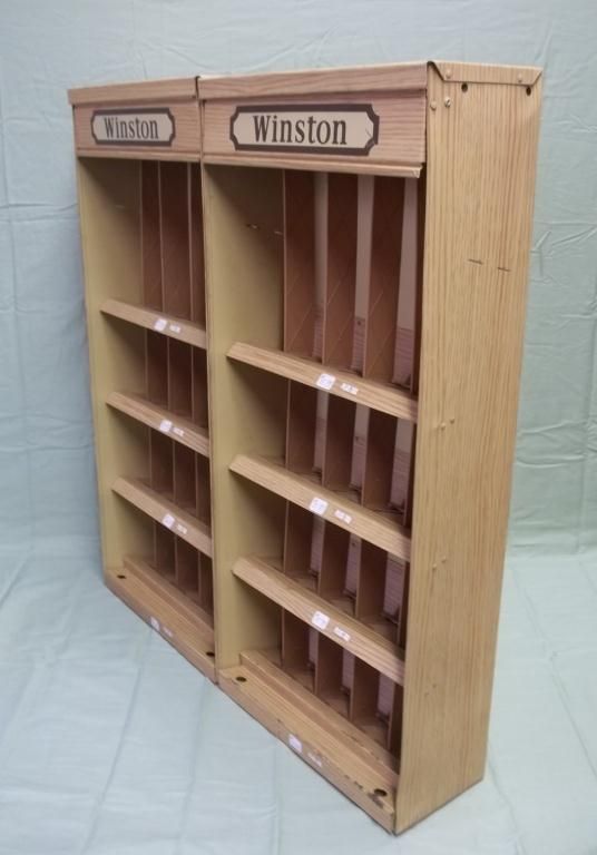 Winston Branded Retail Double Cigarette Rack
