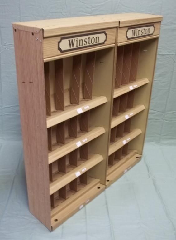 Winston Branded Retail Double Cigarette Rack