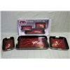 Image 1 : NIB 3 Piece Nested Laquerware Tray Set