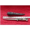 Image 2 : NIB Ridge Runner Knife w/Plastic Belt Clip Sheath