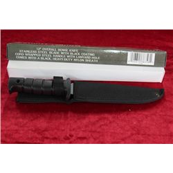 NIB Frost Combat Hunter Knife w/Nylon Sheath