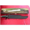 Image 2 : NIB Chipaway Splitfork Bowie Knife w/Sheath