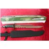 Image 3 : NIB Chipaway Splitfork Bowie Knife w/Sheath