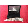Image 2 : NIB Maxam Lockback Wolf Knife