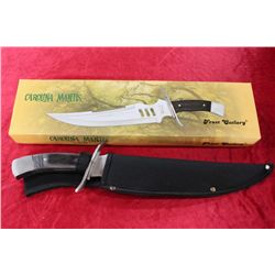 NIB Frost Carolina Mantis Knife w/Sheath