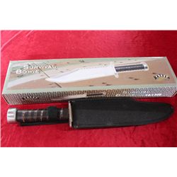 NIB Frost Survival Bowie Knife w/Sheath