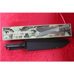 NIB Frost Ranger Bowie III Knife w/Sheath