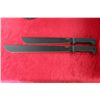 Image 4 : NIB Hornet Double Machete Set w/Sheaths