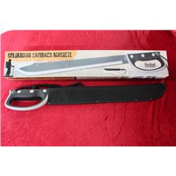 NIB United Cutlery Columbian Sawback Machete