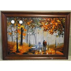 Leonid Afremov Giclee w/Artist Added Oils - Signed