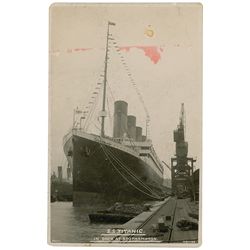 S.S. Titanic in Dock at Southampton