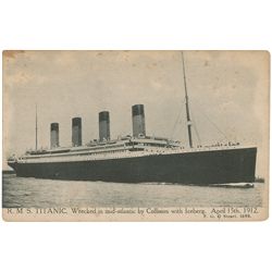 R.M.S Titanic Wrecked in Mid-Atlantic