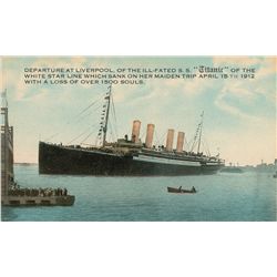 Departure at Liverpool