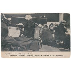 Group of Titanic’s Rescued Passengers