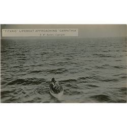 Titanic Lifeboat Approaching Carpathia
