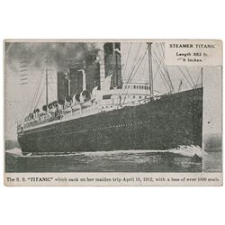 SS Mauretania as Titanic